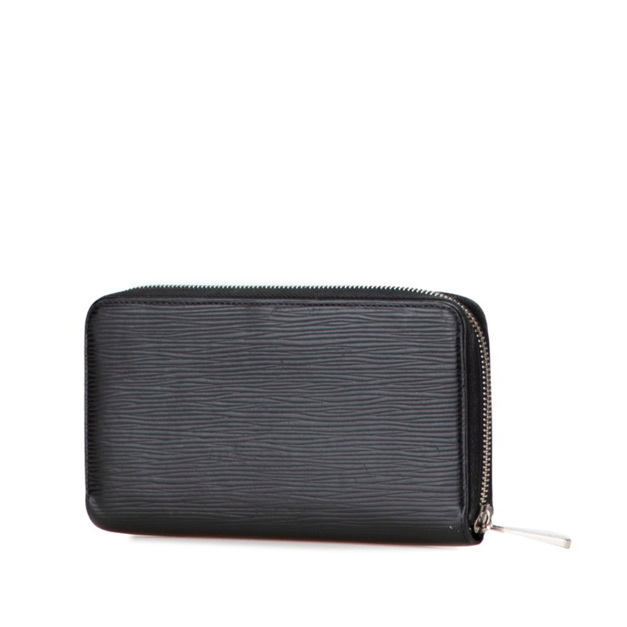 Louis Vuitton Epi Black Leather Long Wallet