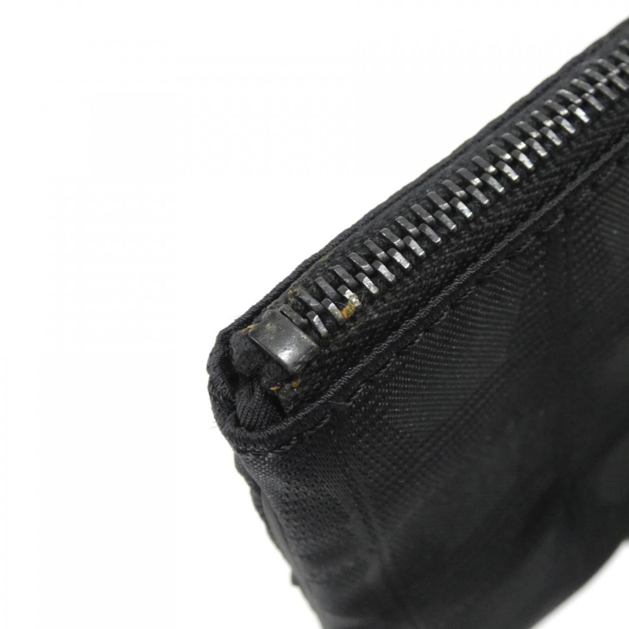 Chanel Travel Line Black Nylon Pouch
