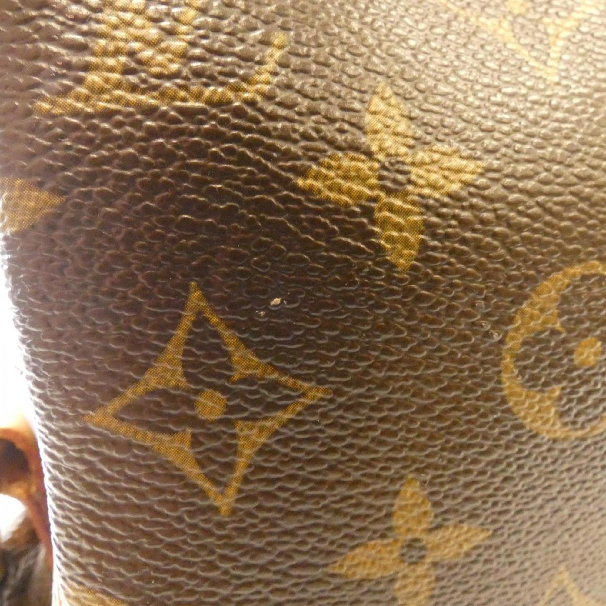 Louis Vuitton Marron Coated Canvas Shoulder Bag