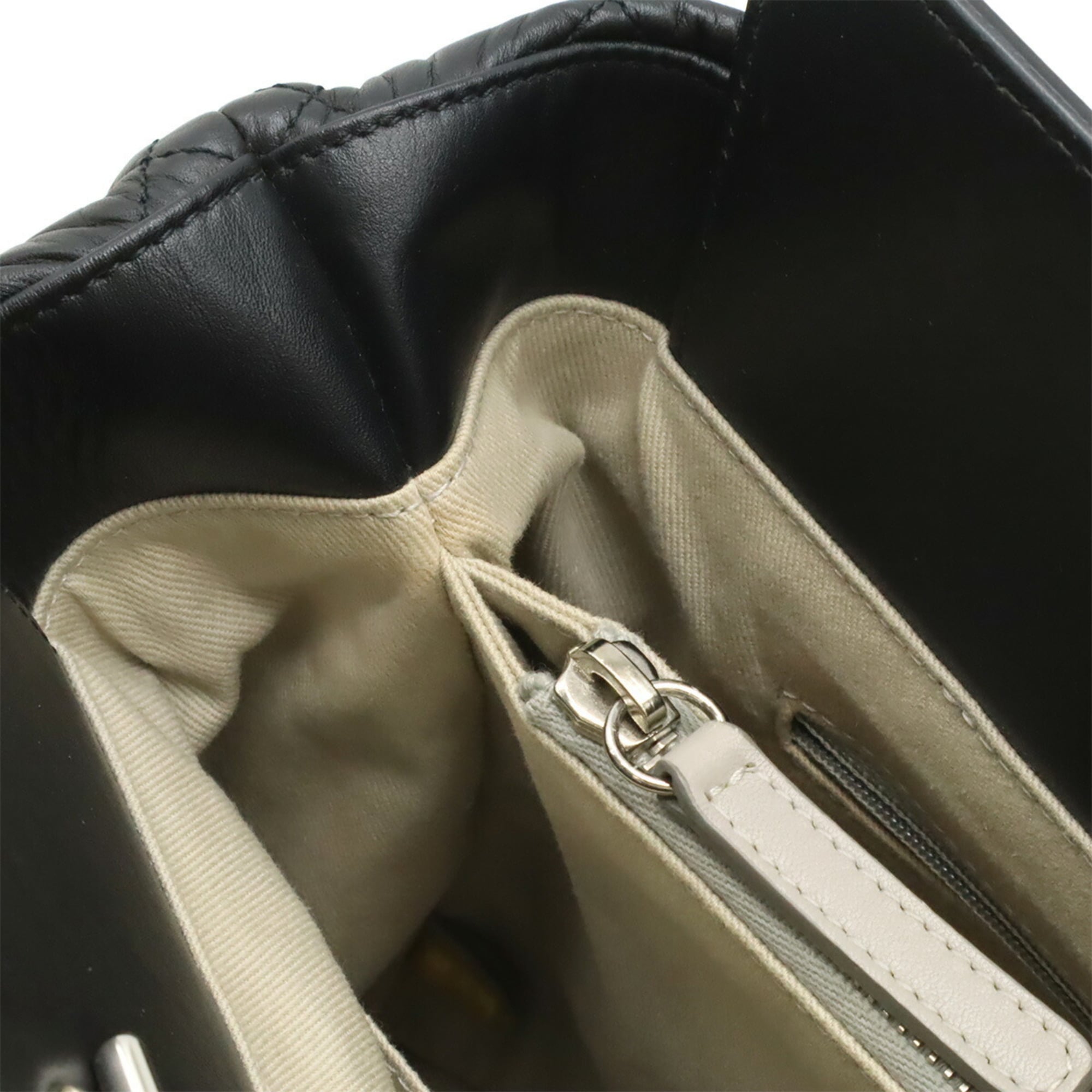 Chanel Matelasse Black Leather Shoulder Bag Tote Bag