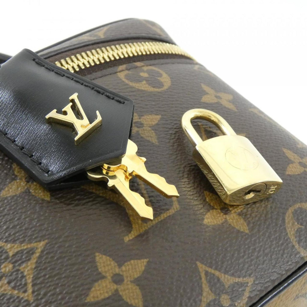 Louis Vuitton Marron Coated Canvas Handbag
