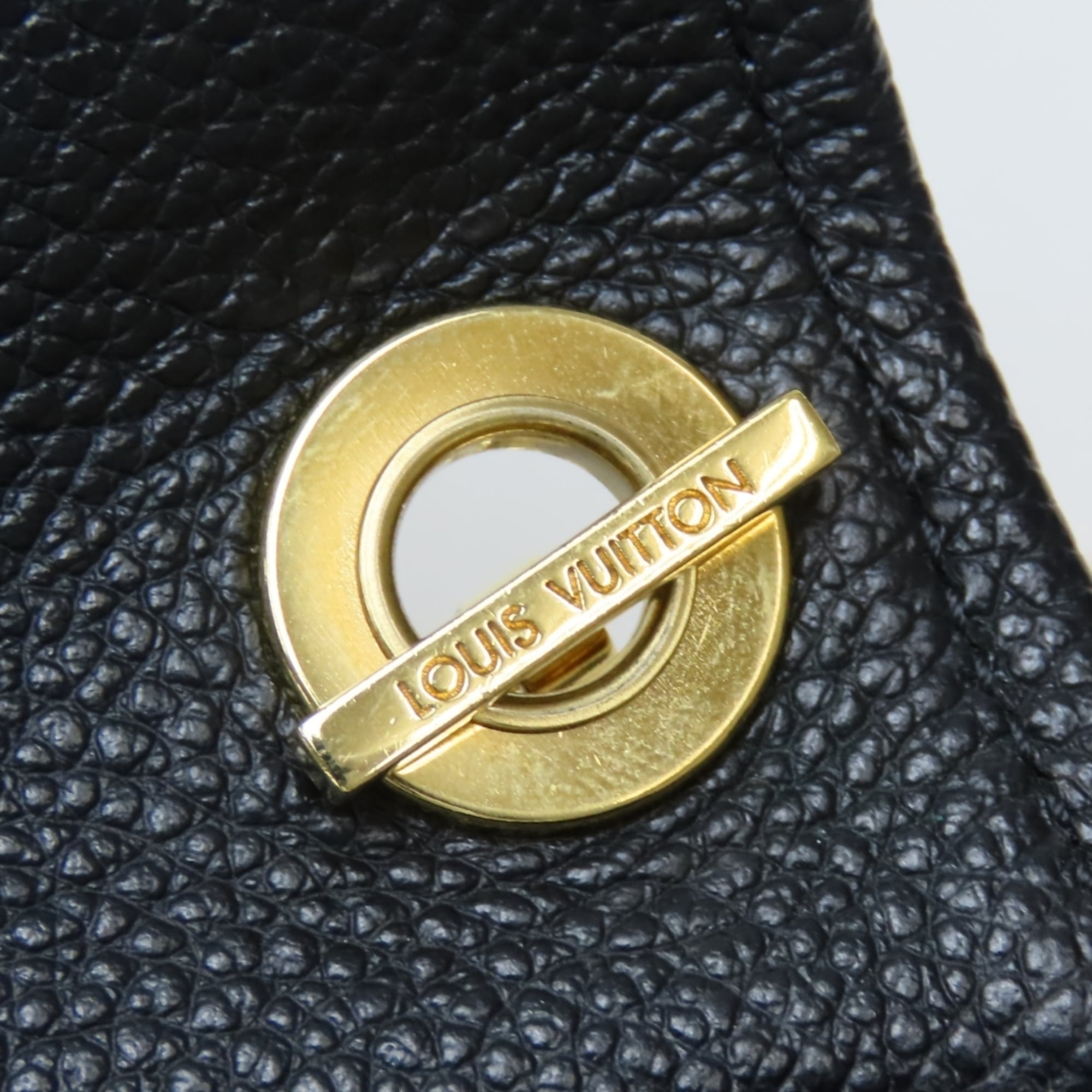 Louis Vuitton Noir Monogram Empreinte Pochette Shoulder Bag