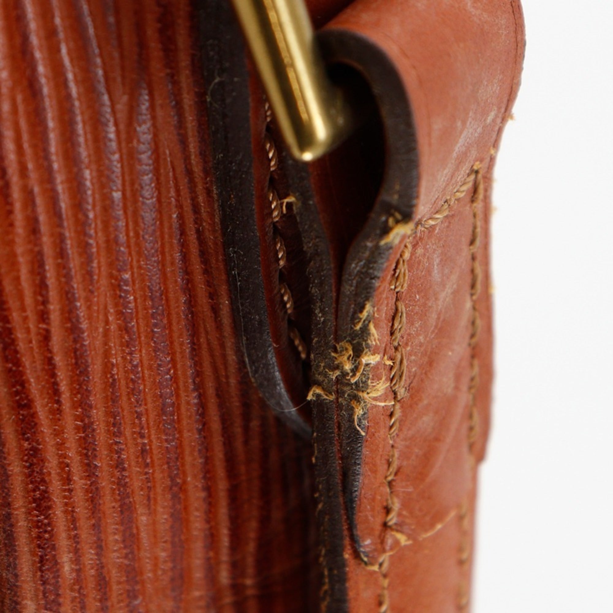 Louis Vuitton Brown Epi Leather Shoulder Bag