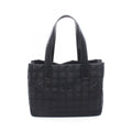 Chanel Black New Travel Line Leather Handbag Tote Bag
