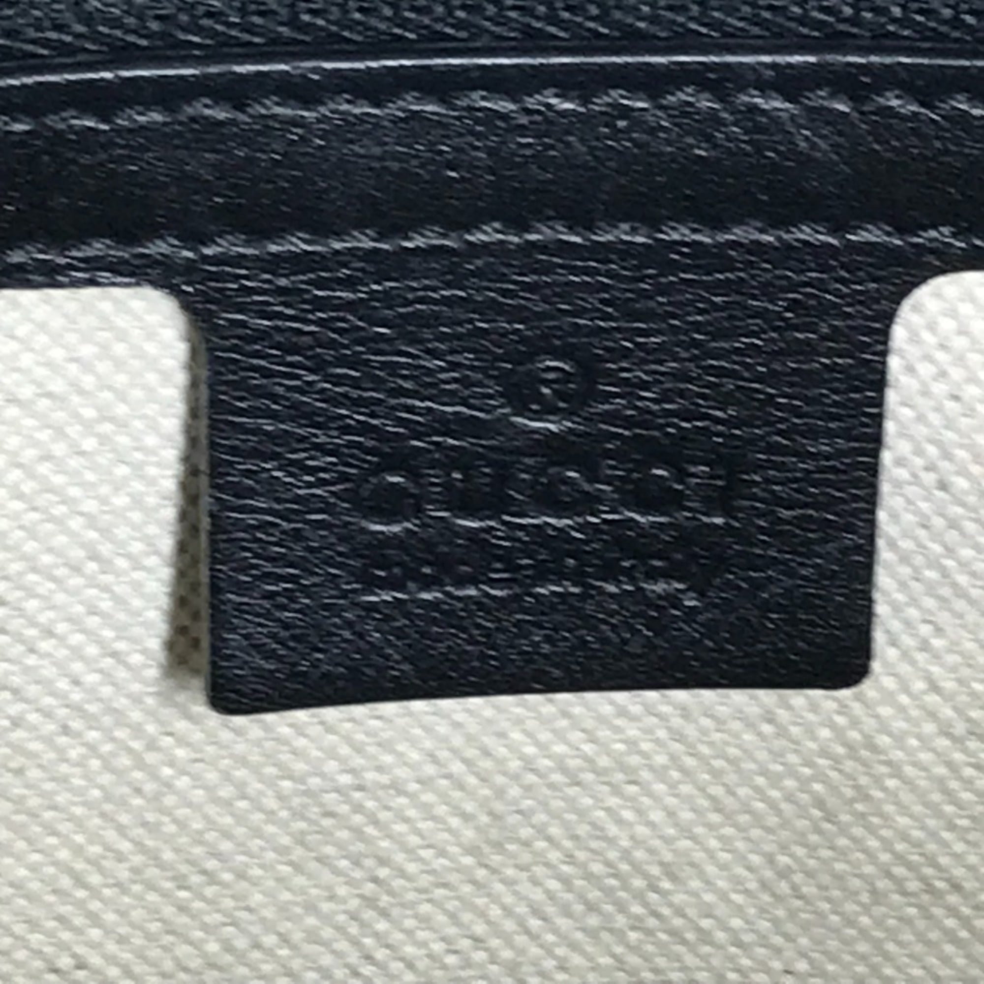 Gucci Black Leather Shoulder Bag Tote Bag (Pre-Owned)