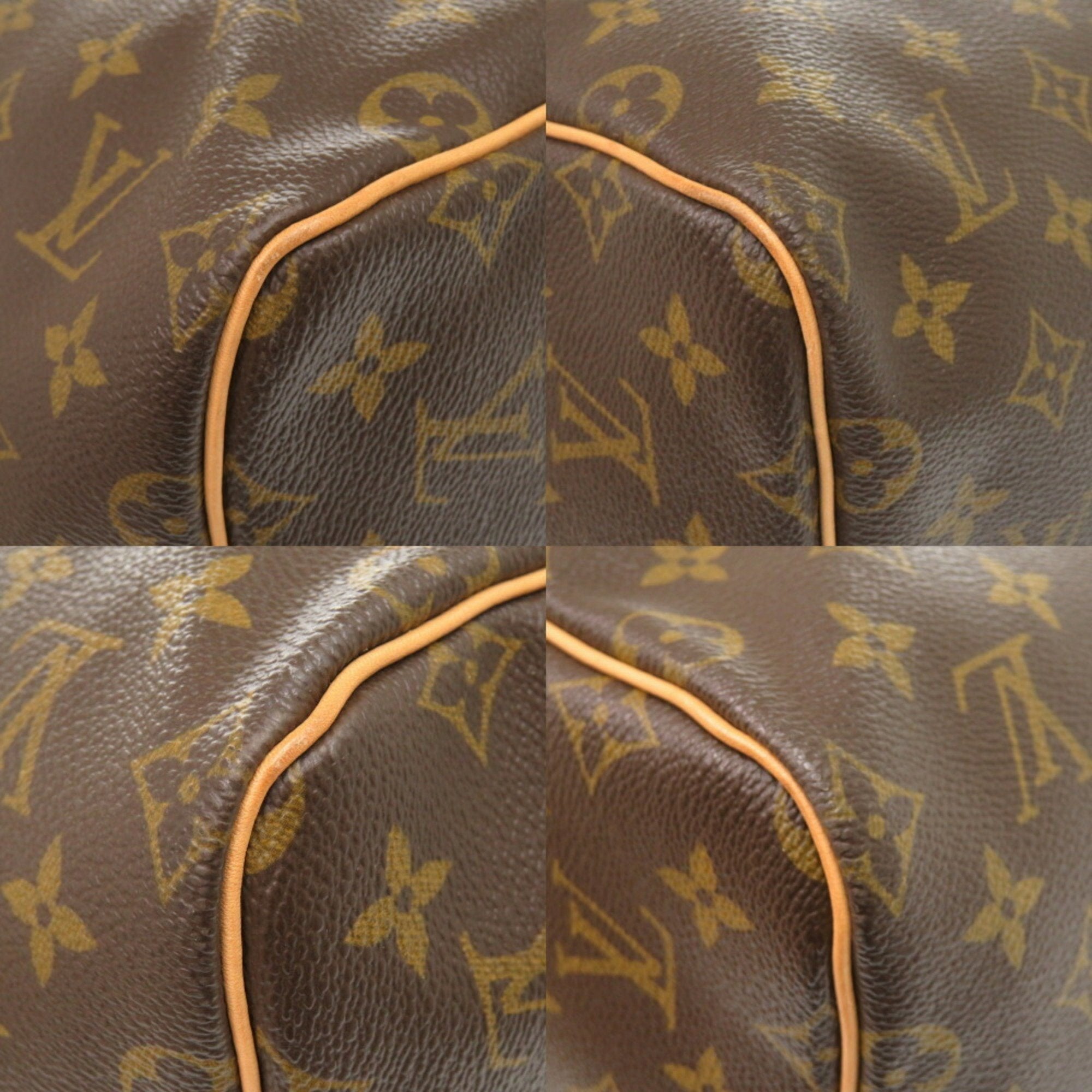 Louis Vuitton Brown Monogram Boston Bag