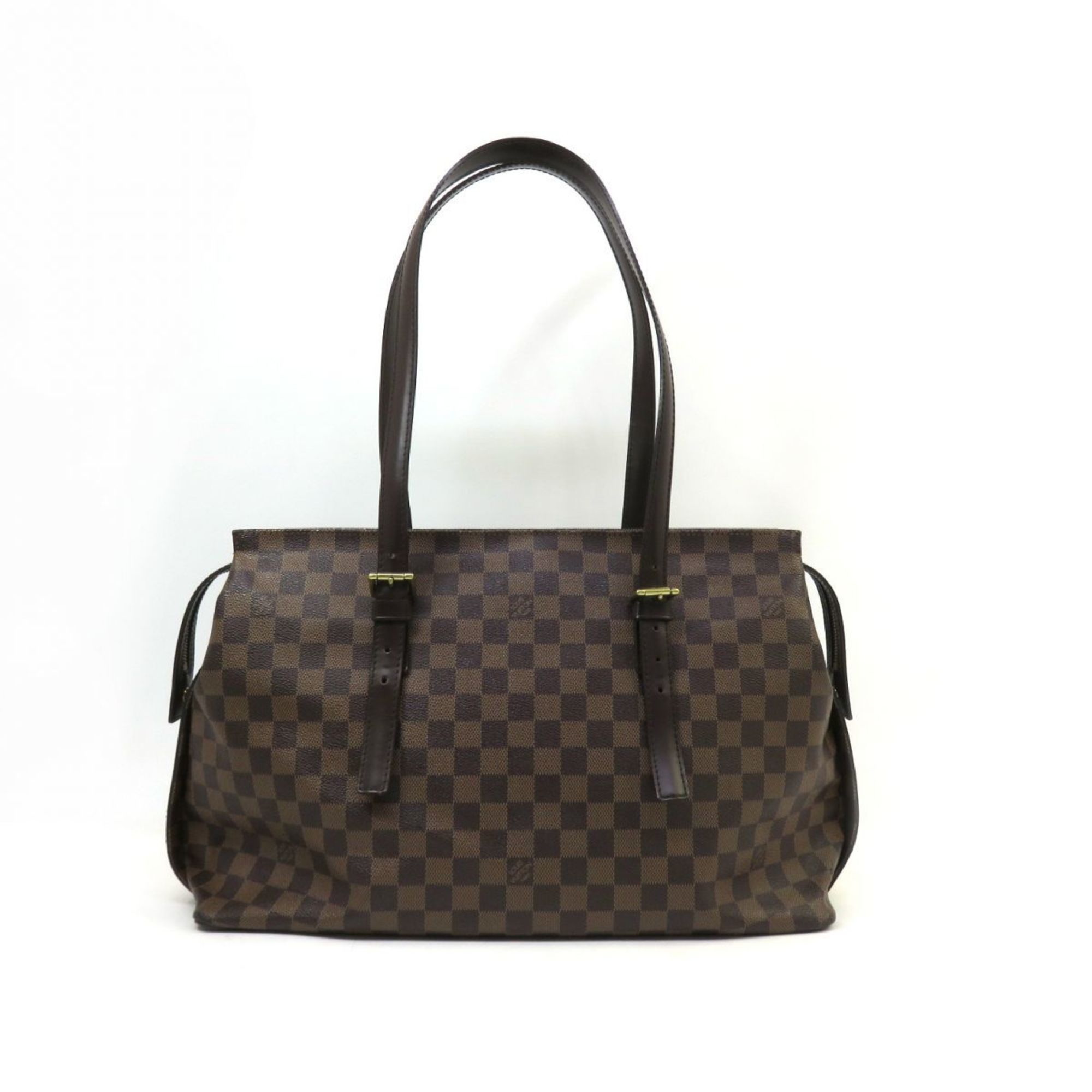 Louis Vuitton Damier Canvas Ebene Galle Damier Canvas Shoulder Bag Tote Bag