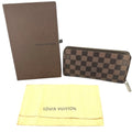 Louis Vuitton Brown Ebene Damier Canvas Long Wallet