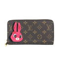 Louis Vuitton Brown Pink Monogram Long Wallet