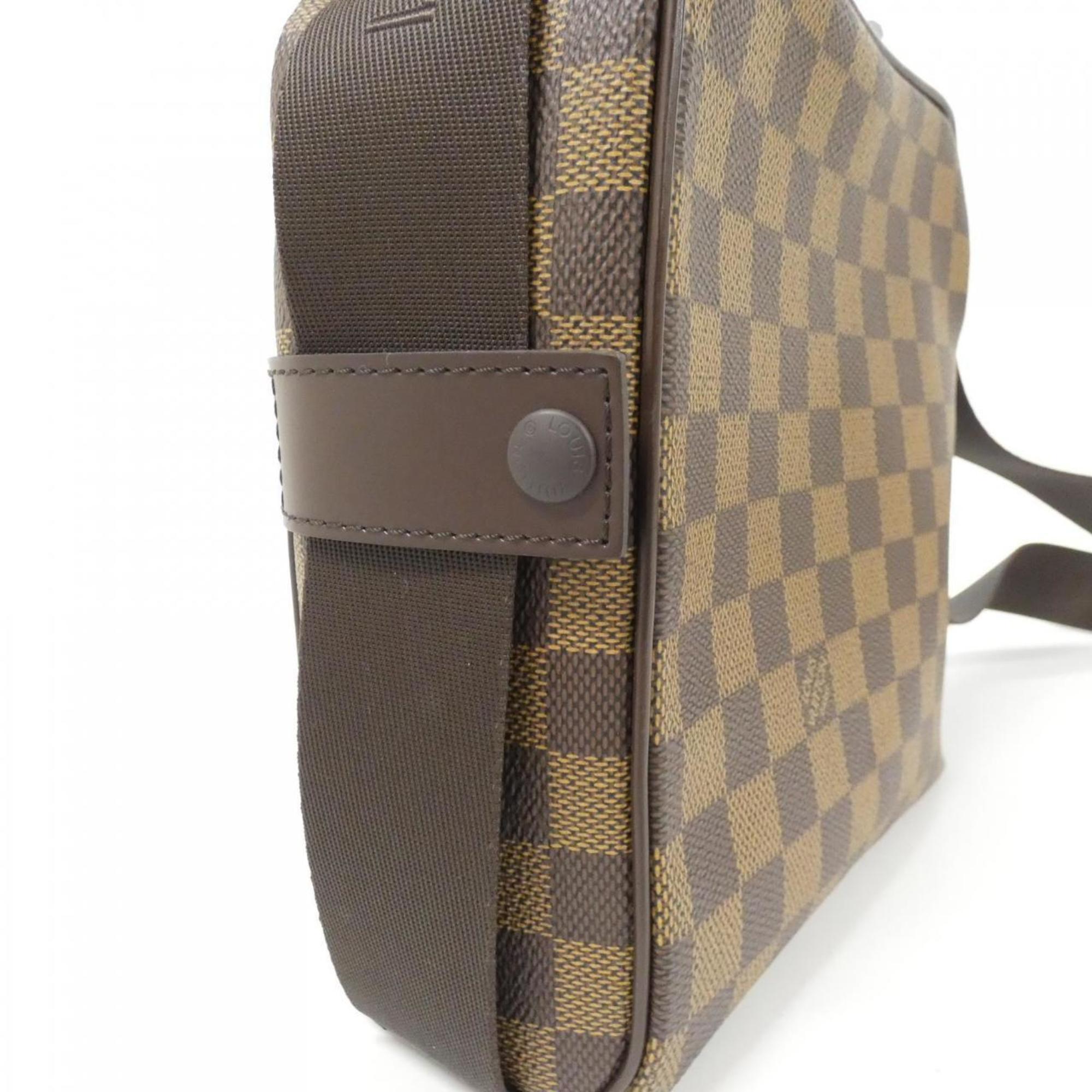 Louis Vuitton Damier Ebene Coated Canvas Shoulder Bag
