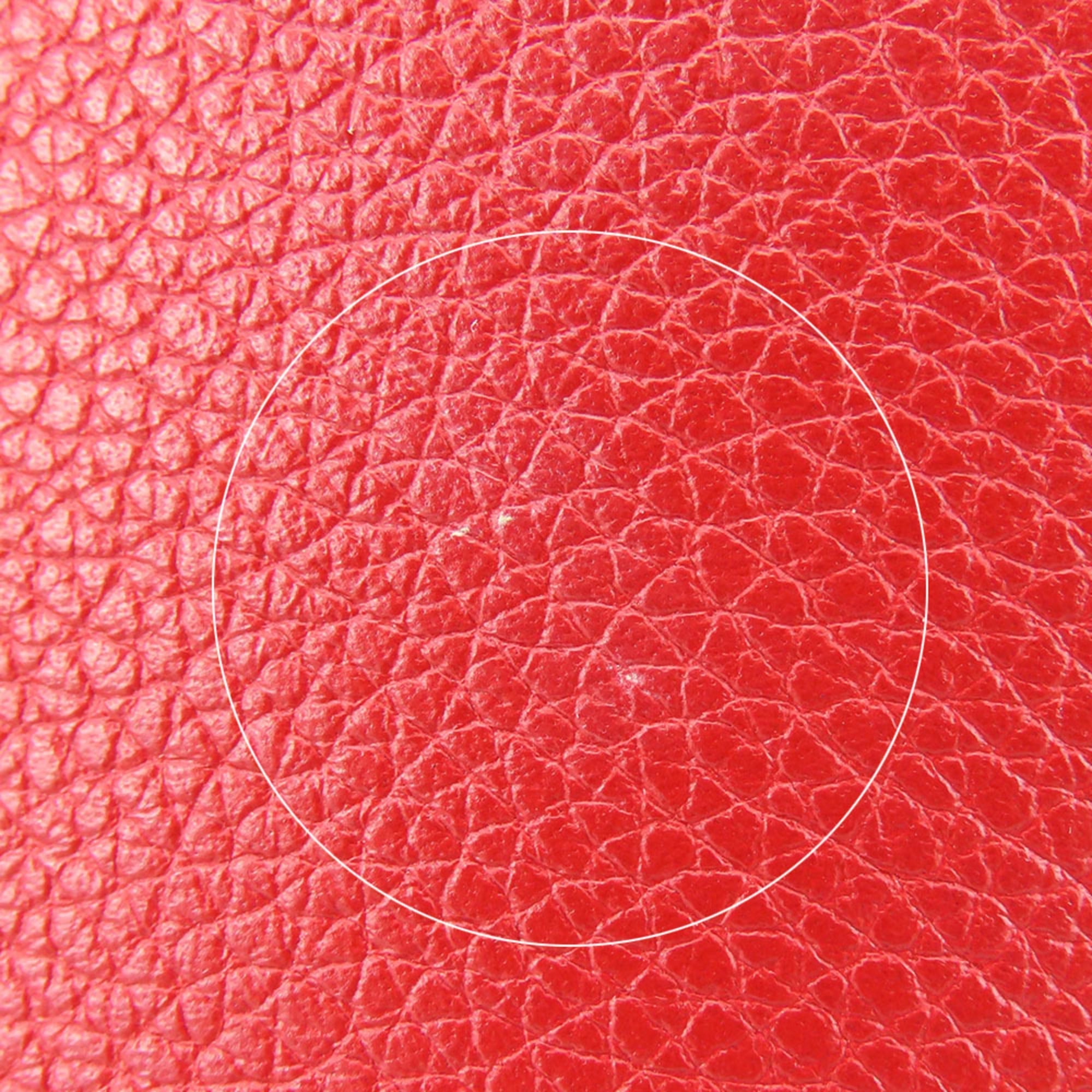 Louis Vuitton Monogram Cerise Red Brown Monogram Leather Tote Bag