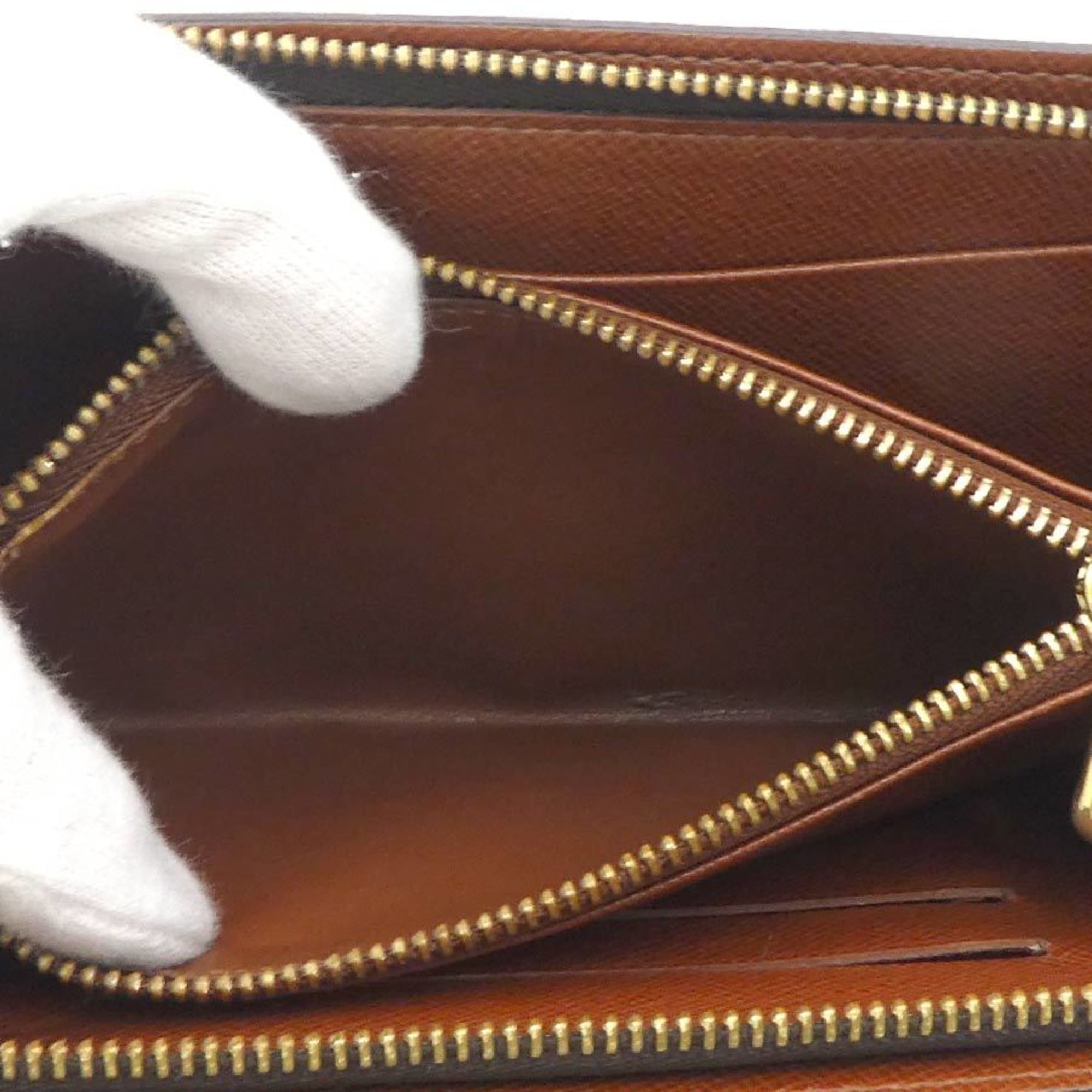 Louis Vuitton Brown Monogram Monogram Long Wallet