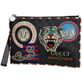 Gucci Black Leather Coated Canvas (Pre-Owned)
