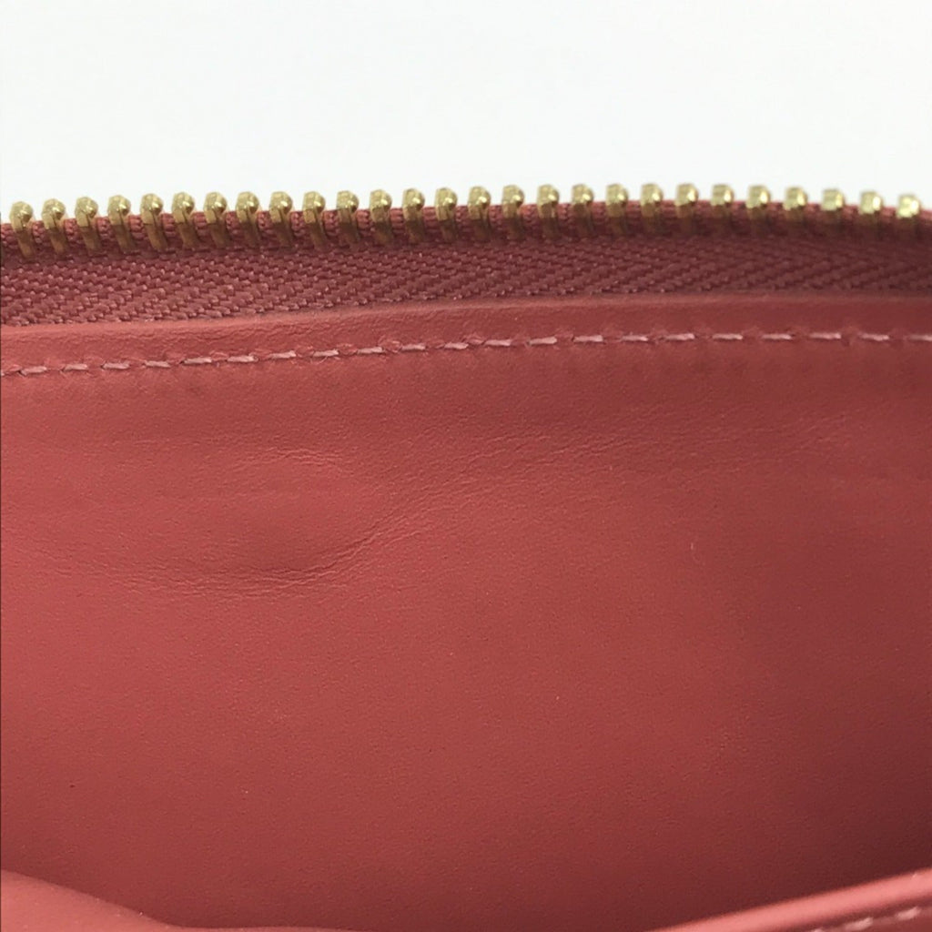 Louis Vuitton Monogram Monogram Pink Beige Monogram Patent Leather Long Wallet