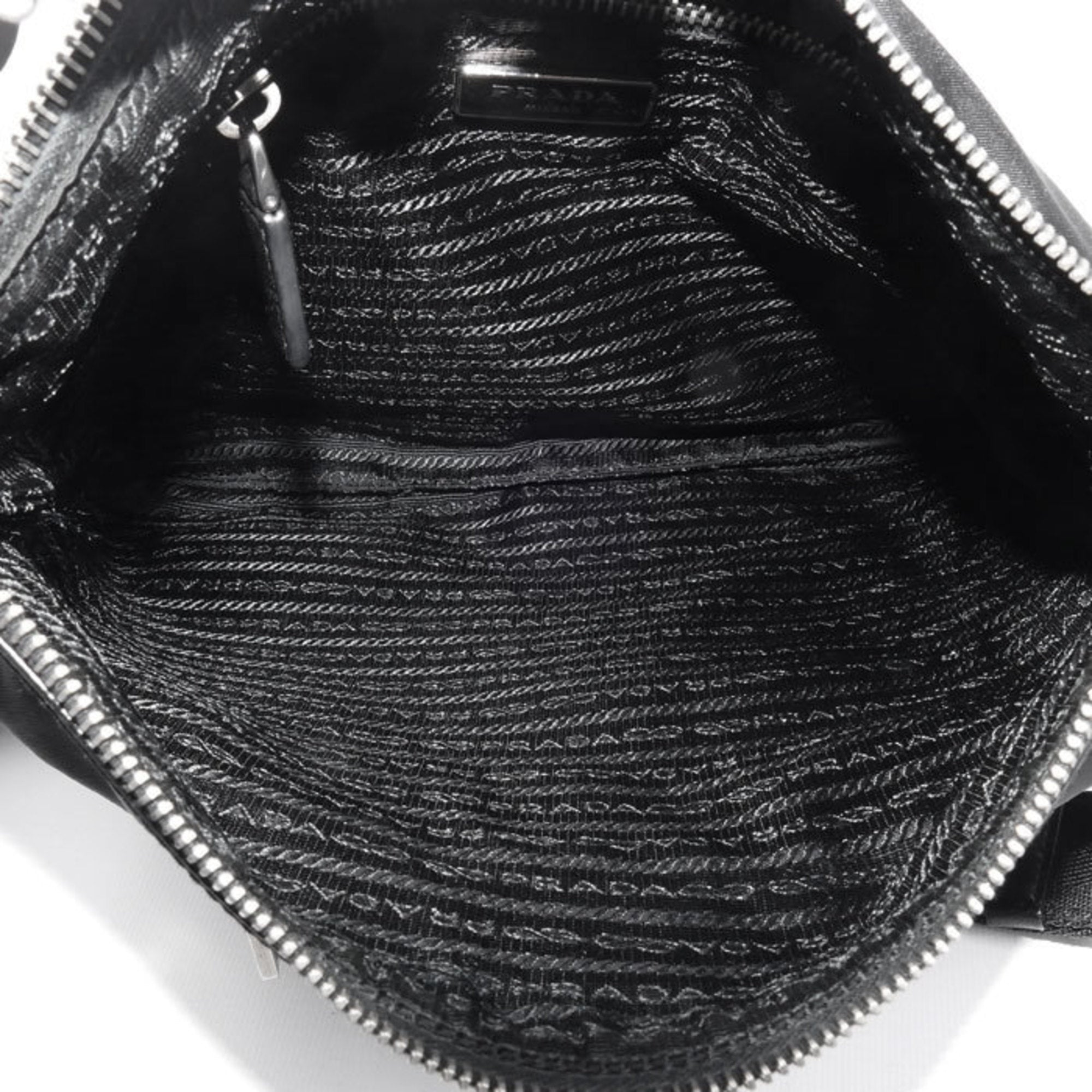 Prada Black Nylon Shoulder Bag