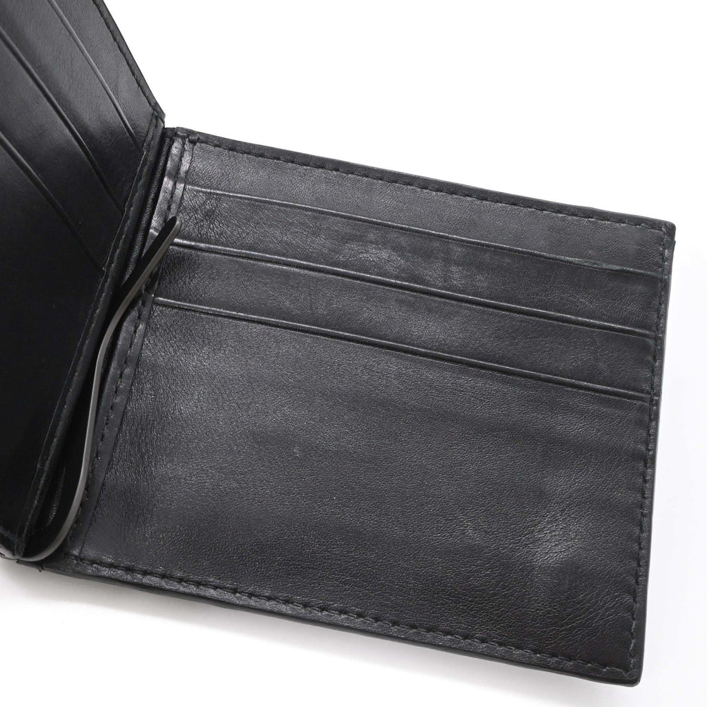 Bottega Veneta Intrecciato Black Money Clip