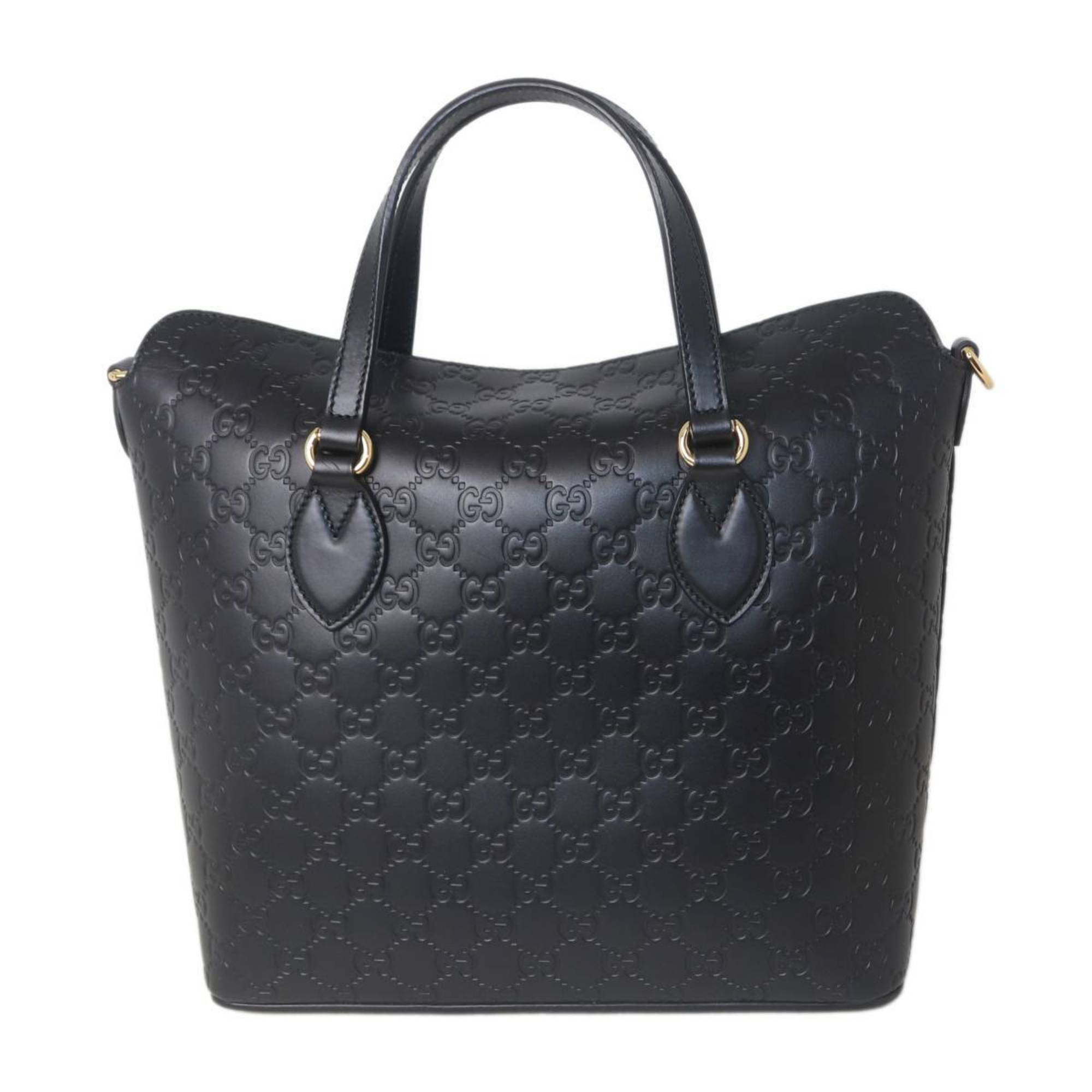 Gucci Black Handbag Shoulder Bag (Pre-Owned)