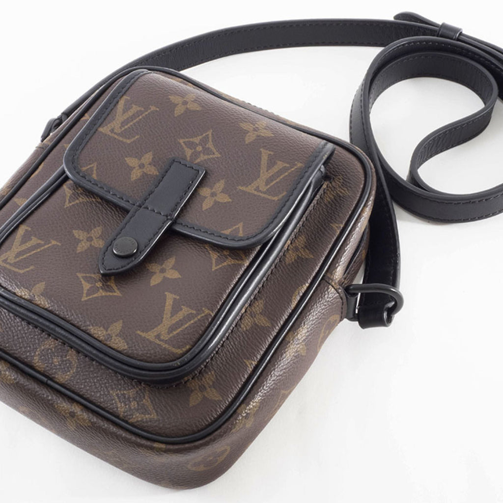 Louis Vuitton Monogram Macassar Dark Brown Shoulder Bag