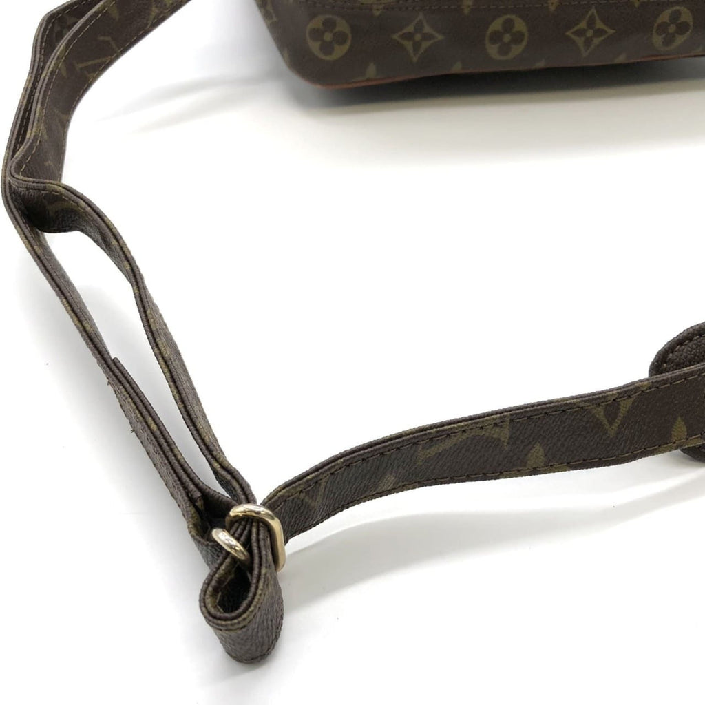 Louis Vuitton Brown Monogram Canvas Shoulder Bag