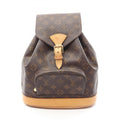 Louis Vuitton Brown Monogram Monogram Leather Backpack