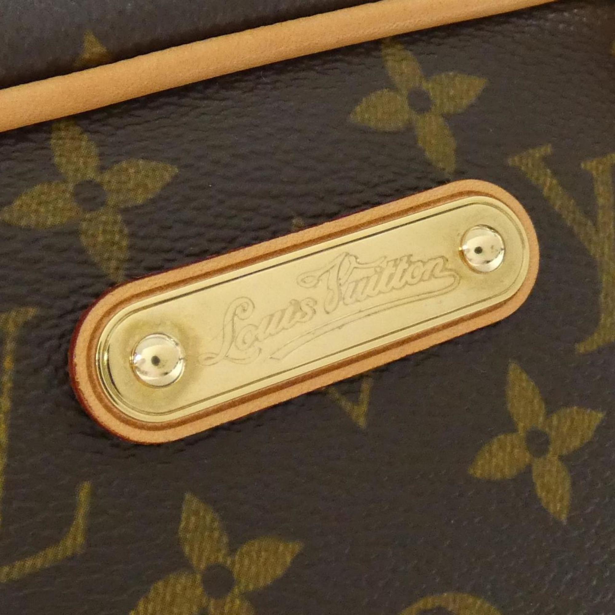 Louis Vuitton Marron Coated Canvas Shoulder Bag
