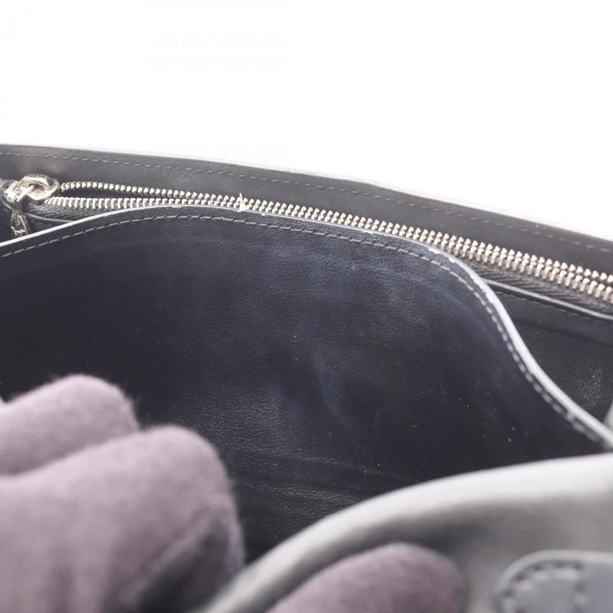 Louis Vuitton Black Noir Epi Leather Shoulder Bag