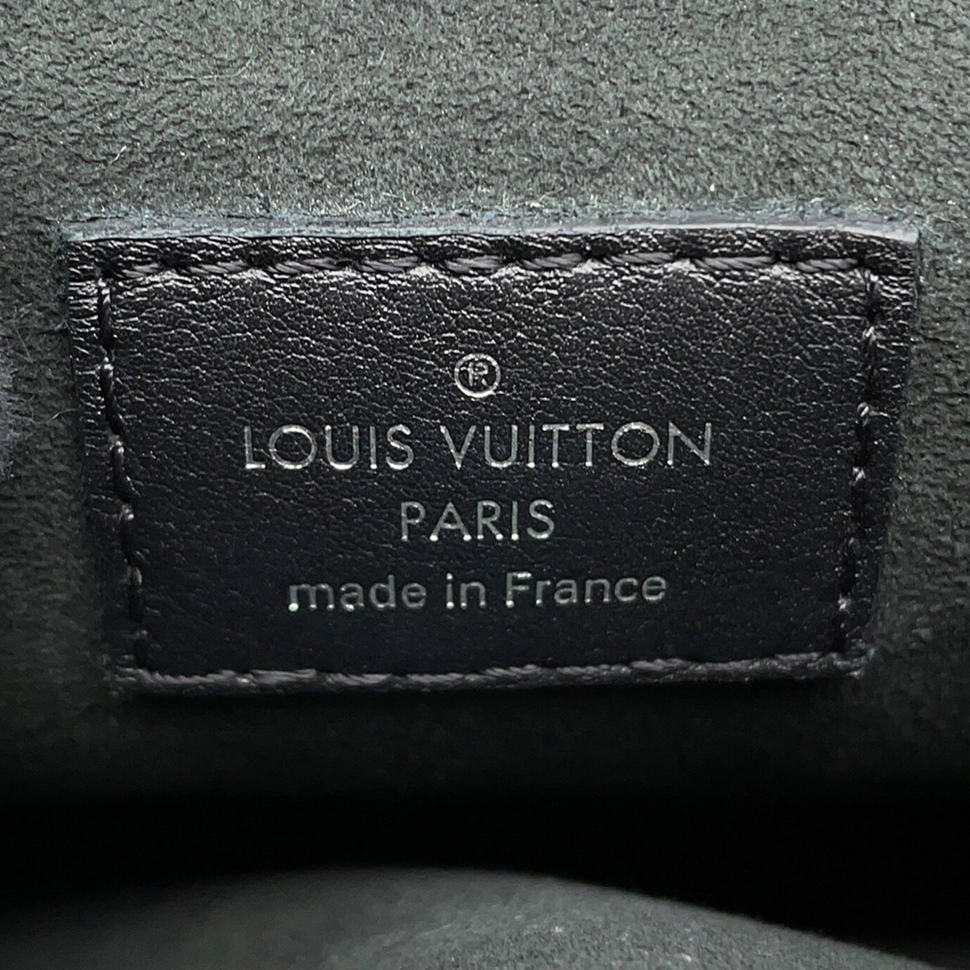 Louis Vuitton Monogram Reverse Noir Monogram Reverse Handbag Pochette Shoulder Bag
