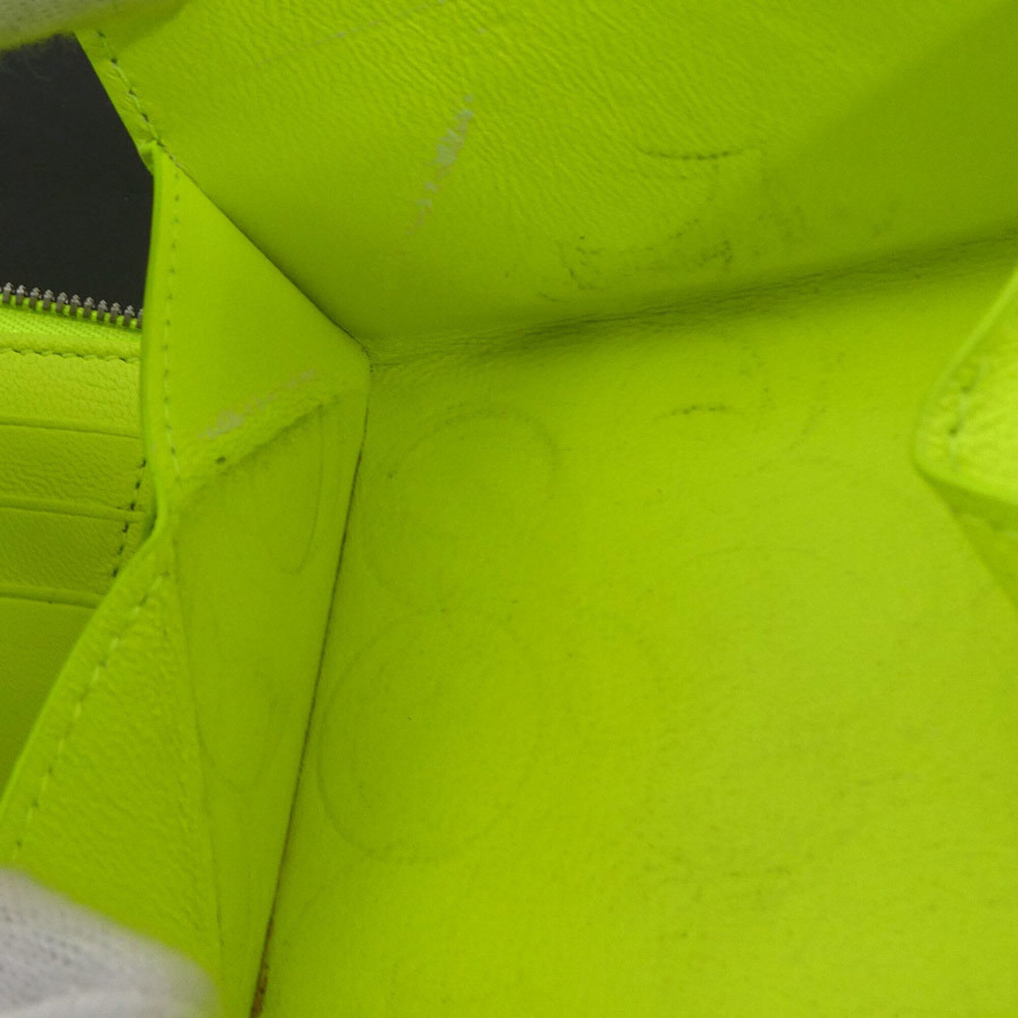 Balenciaga Yellow Leather Wallet (Bi-Fold)