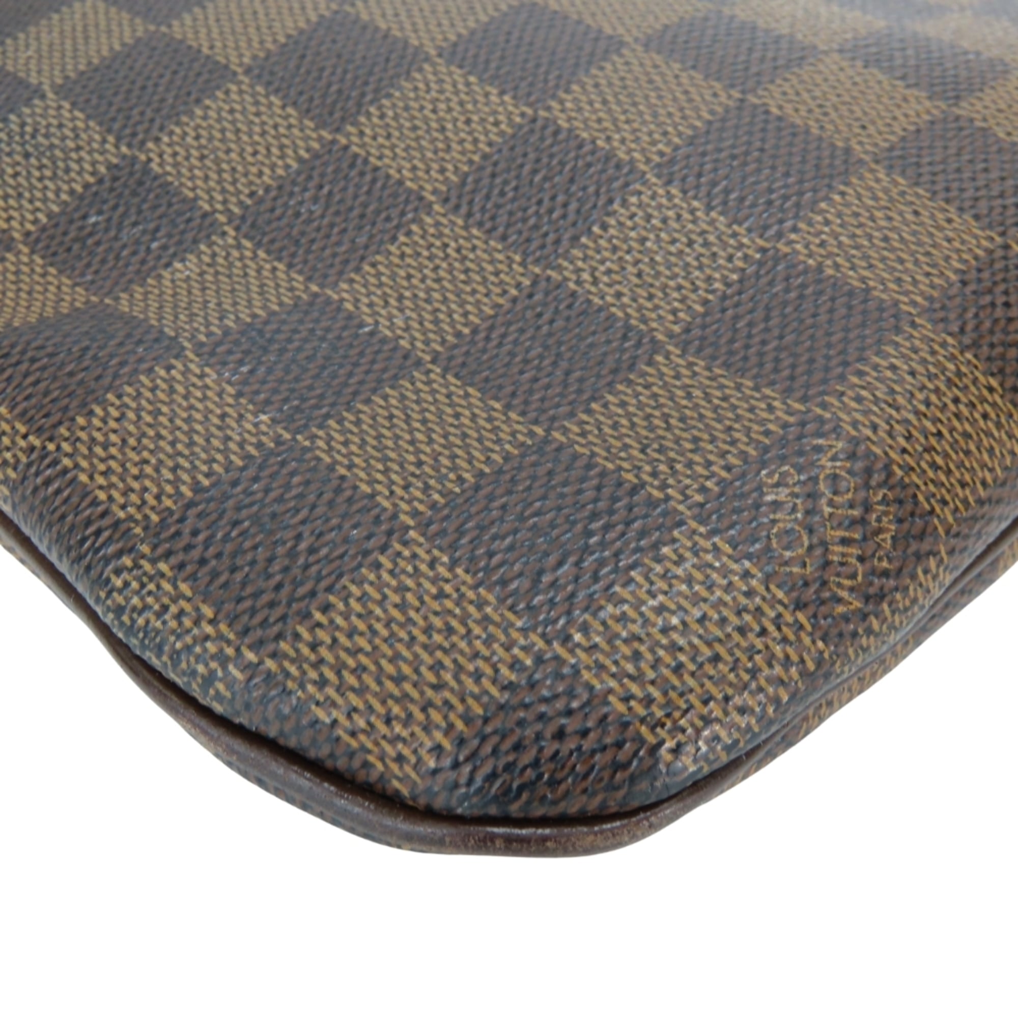 Louis Vuitton Brown Damier Canvas Ebene Damier Canvas Pochette Shoulder Bag