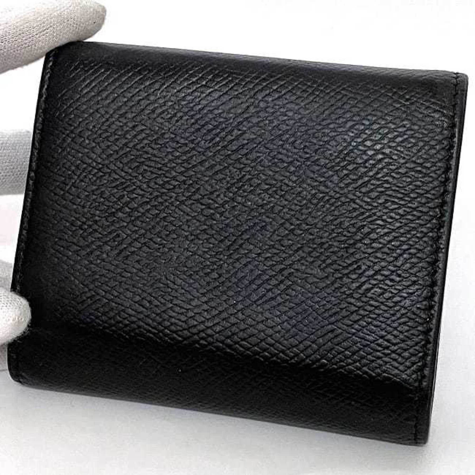 Celine Black Leather Wallet (Tri-Fold)