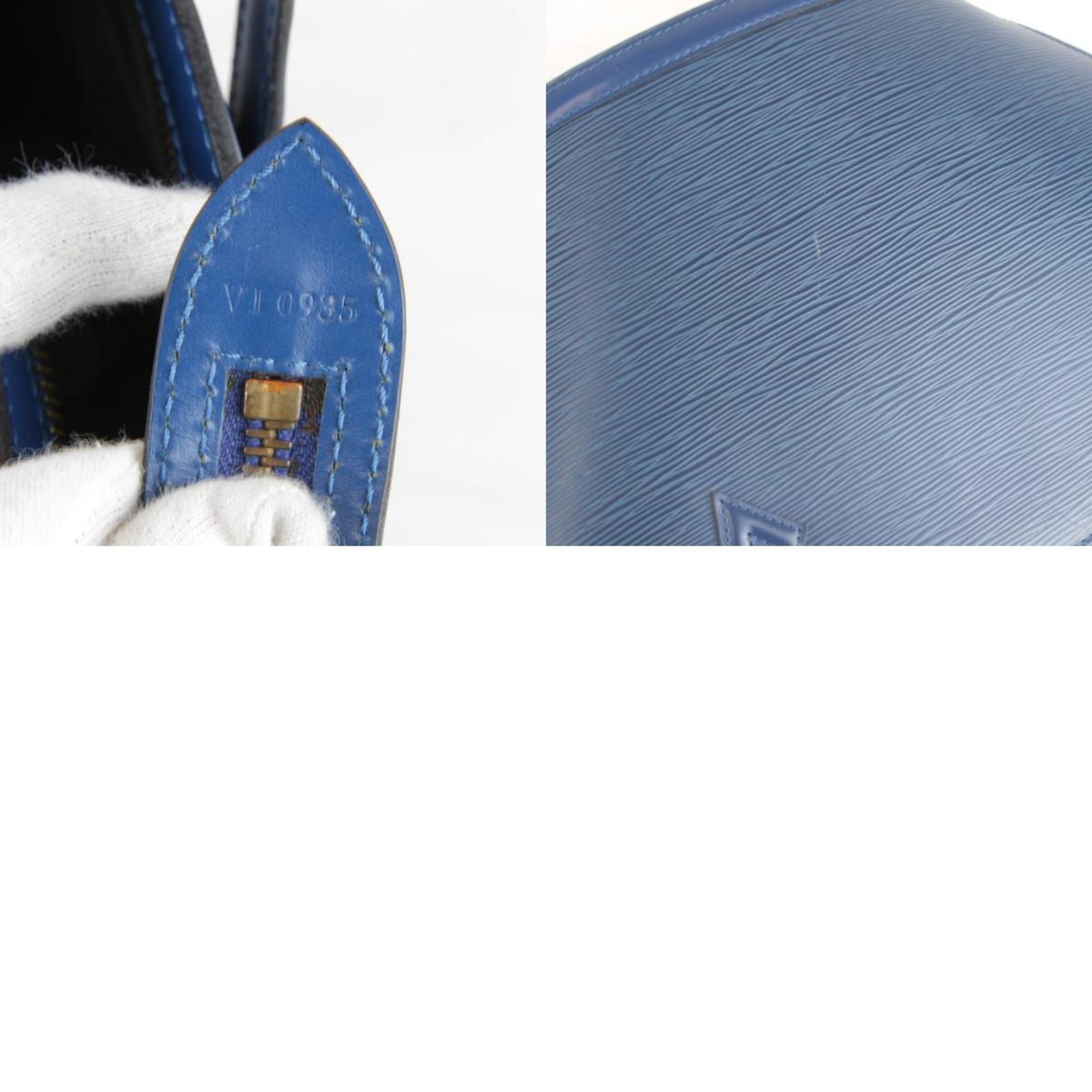 Louis Vuitton Blue Epi Leather Handbag