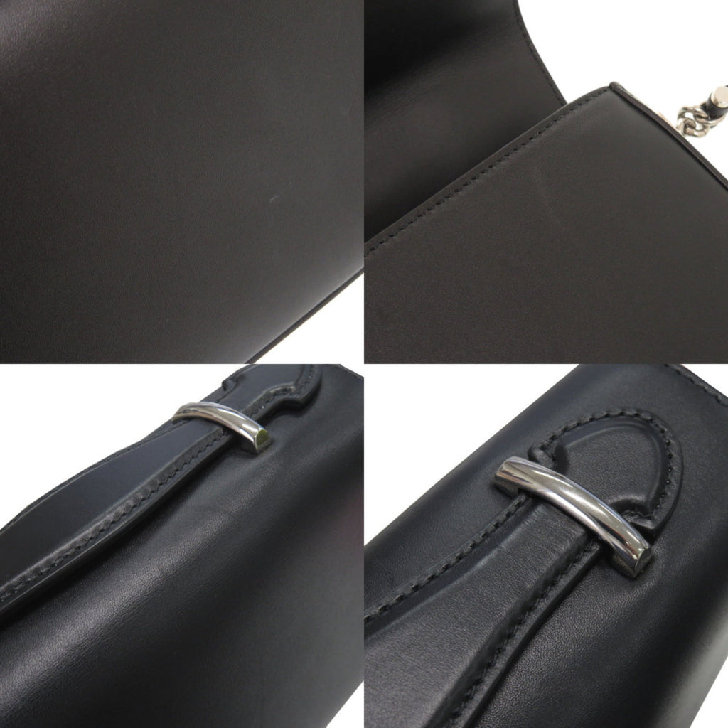 Gucci Black Leather Shoulder Bag (Pre-Owned)