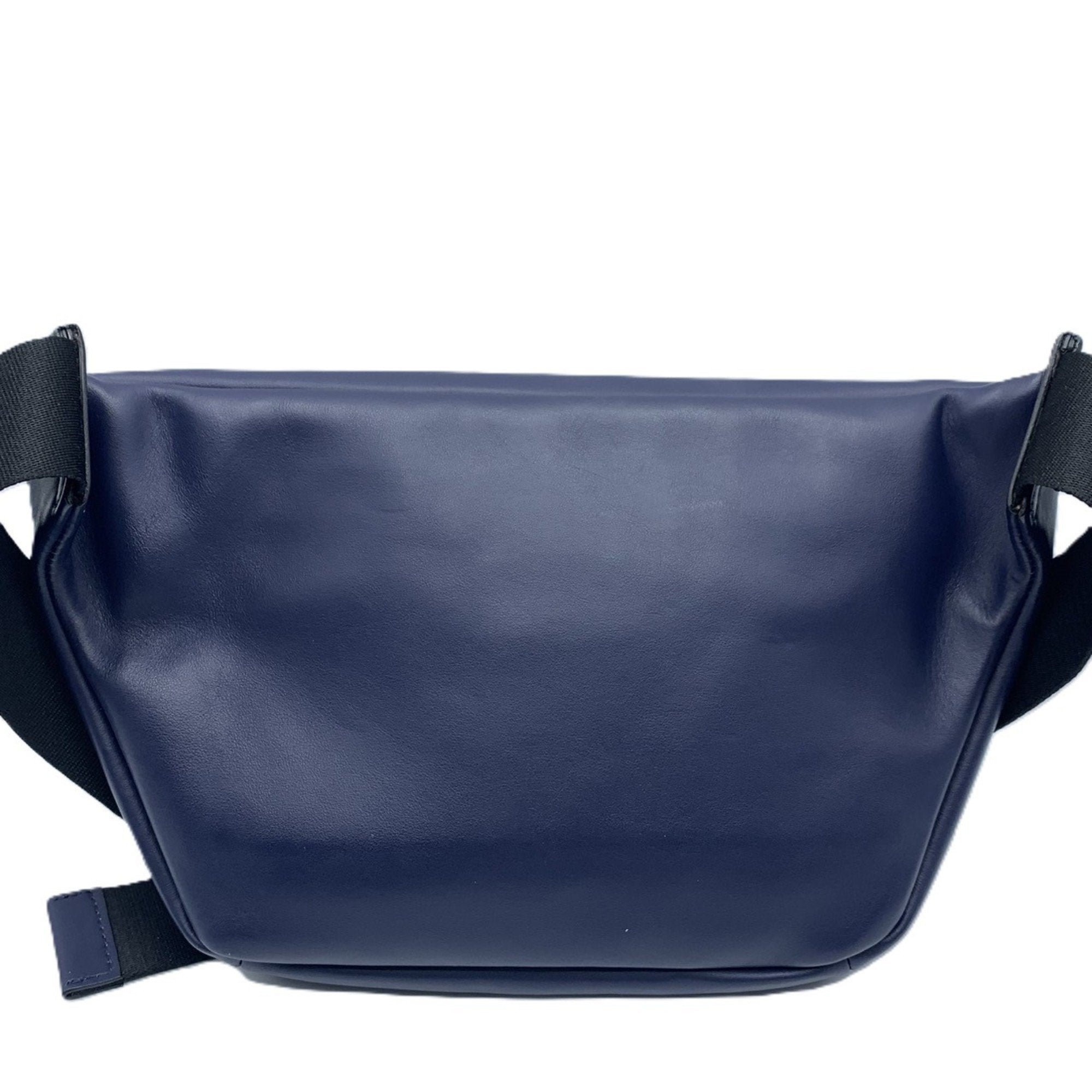 Fendi Navy Leather Fanny Pack