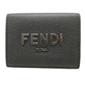 Fendi Black Leather Wallet (Tri-Fold)