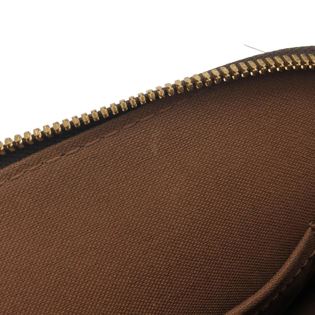 Louis Vuitton Marron Coated Canvas Handbag