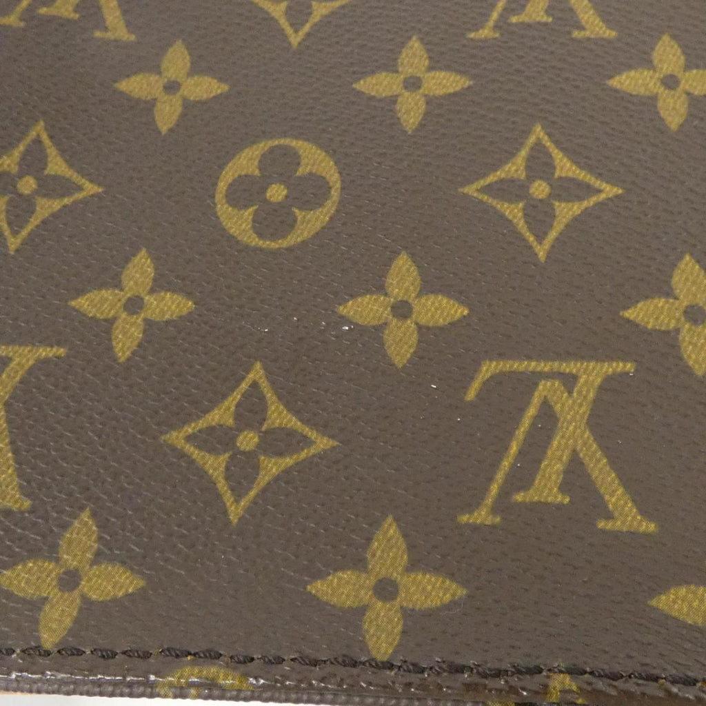 Louis Vuitton Brown Coated Canvas Shoulder Bag