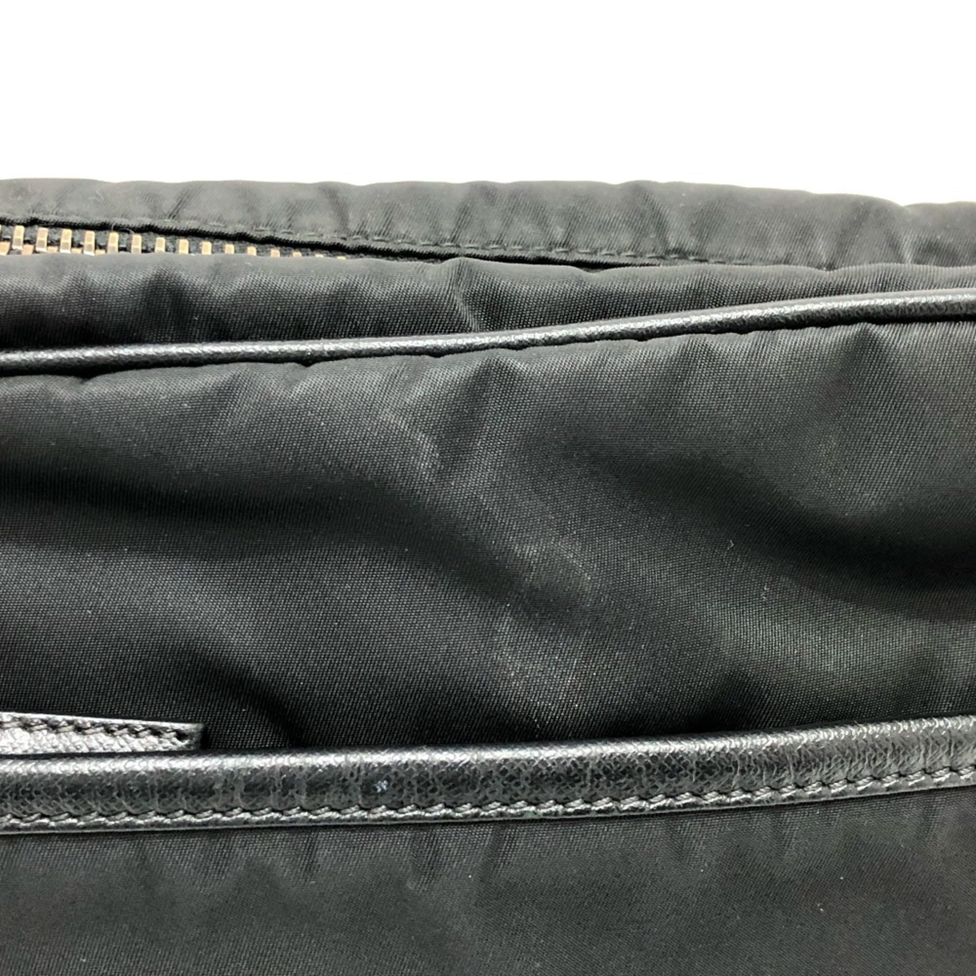 Prada Black Nero Nylon Shoulder Bag