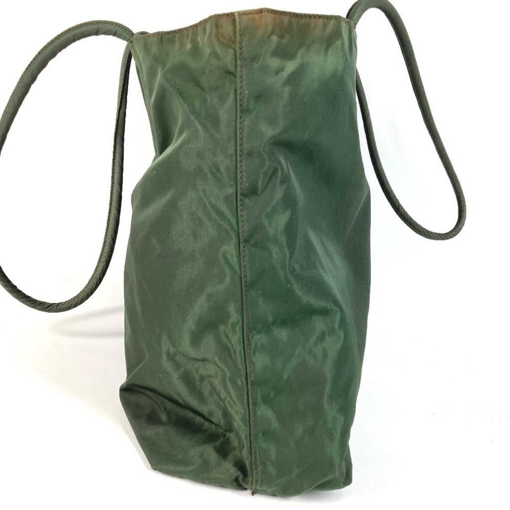 Prada Khaki Nylon Shoulder Bag Tote Bag
