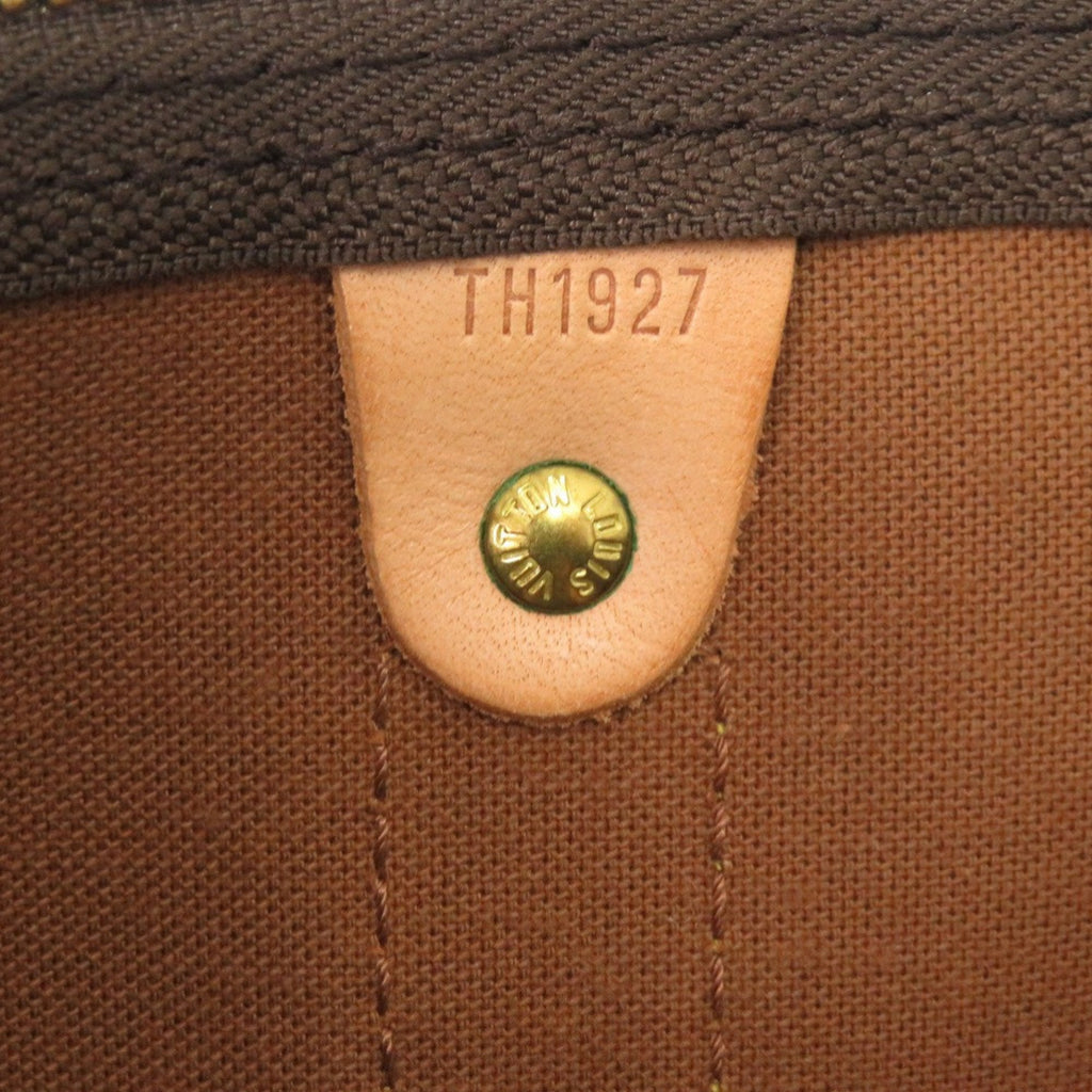 Louis Vuitton Brown Monogram Canvas Boston Bag