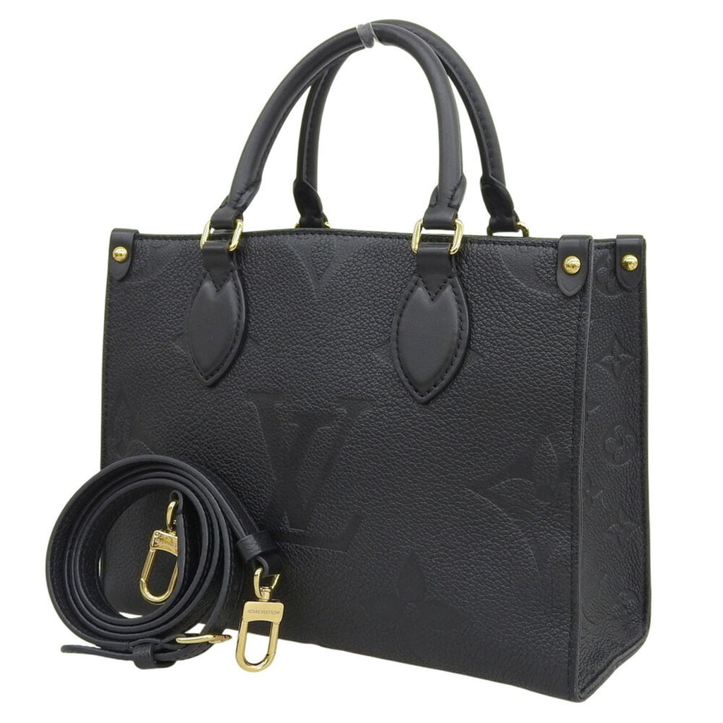 Louis Vuitton Black Monogram Noir Monogram Empreinte Handbag Shoulder Bag