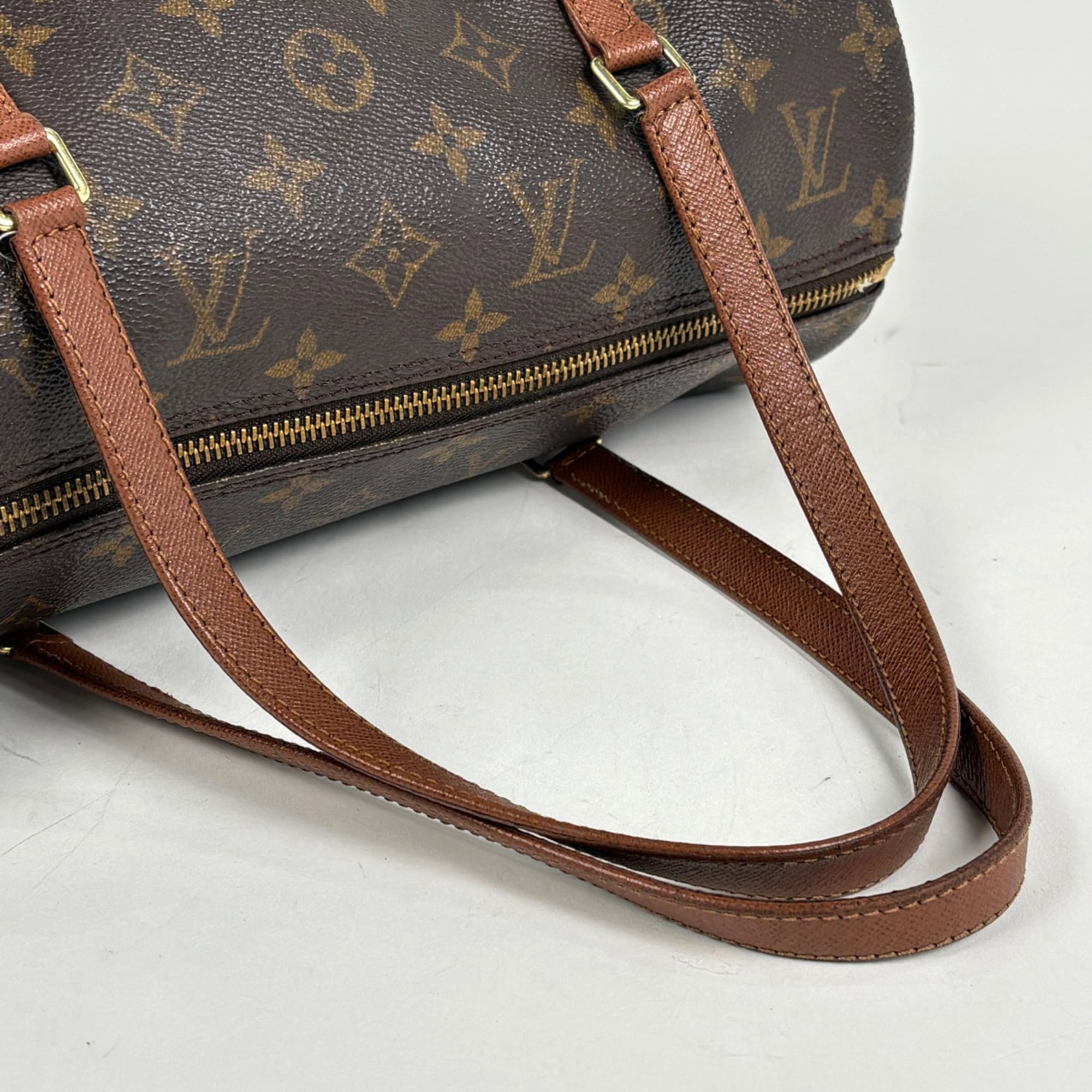 Louis Vuitton Brown Monogram Monogram Leather Handbag
