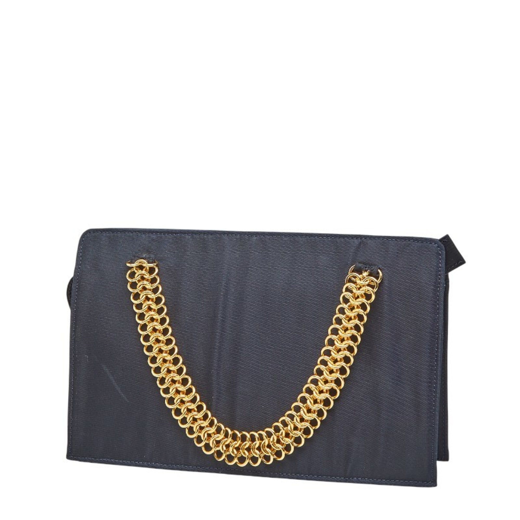 Prada Navy Nylon Handbag