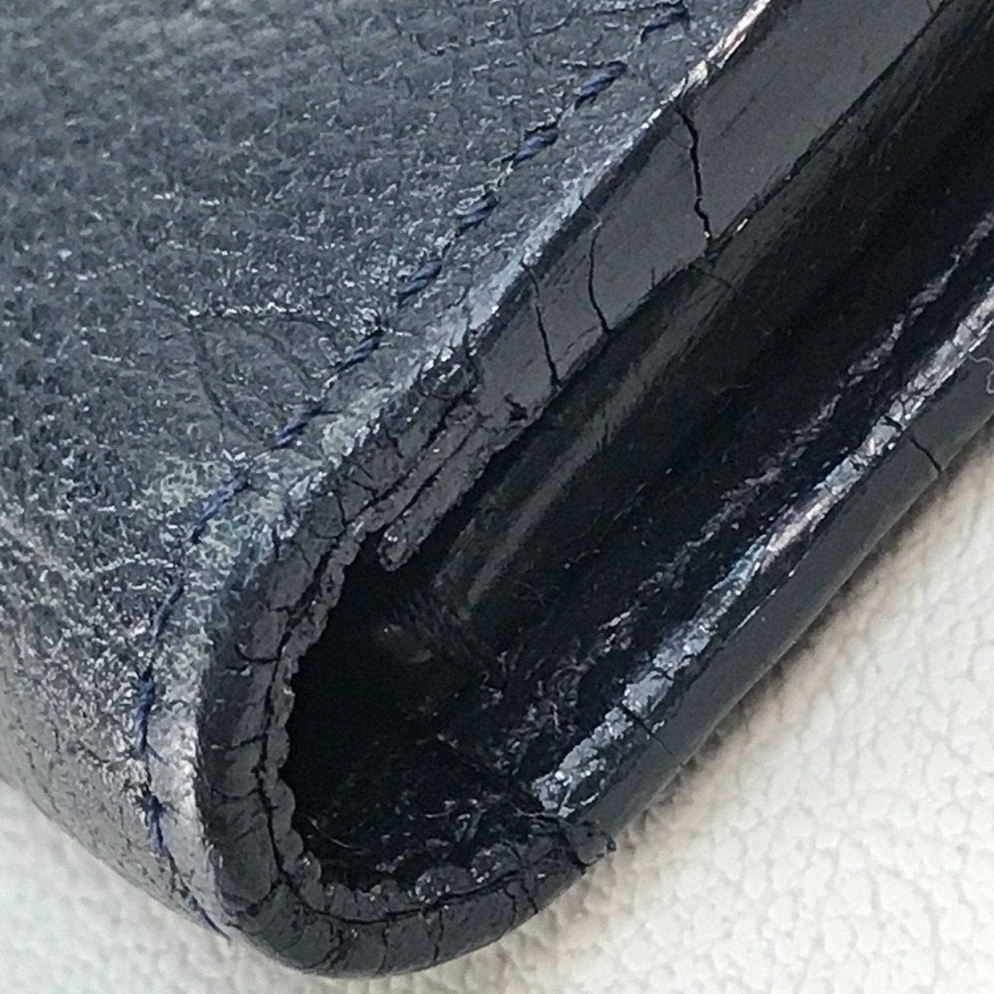 Louis Vuitton Infini Navy Monogram Empreinte Long Wallet