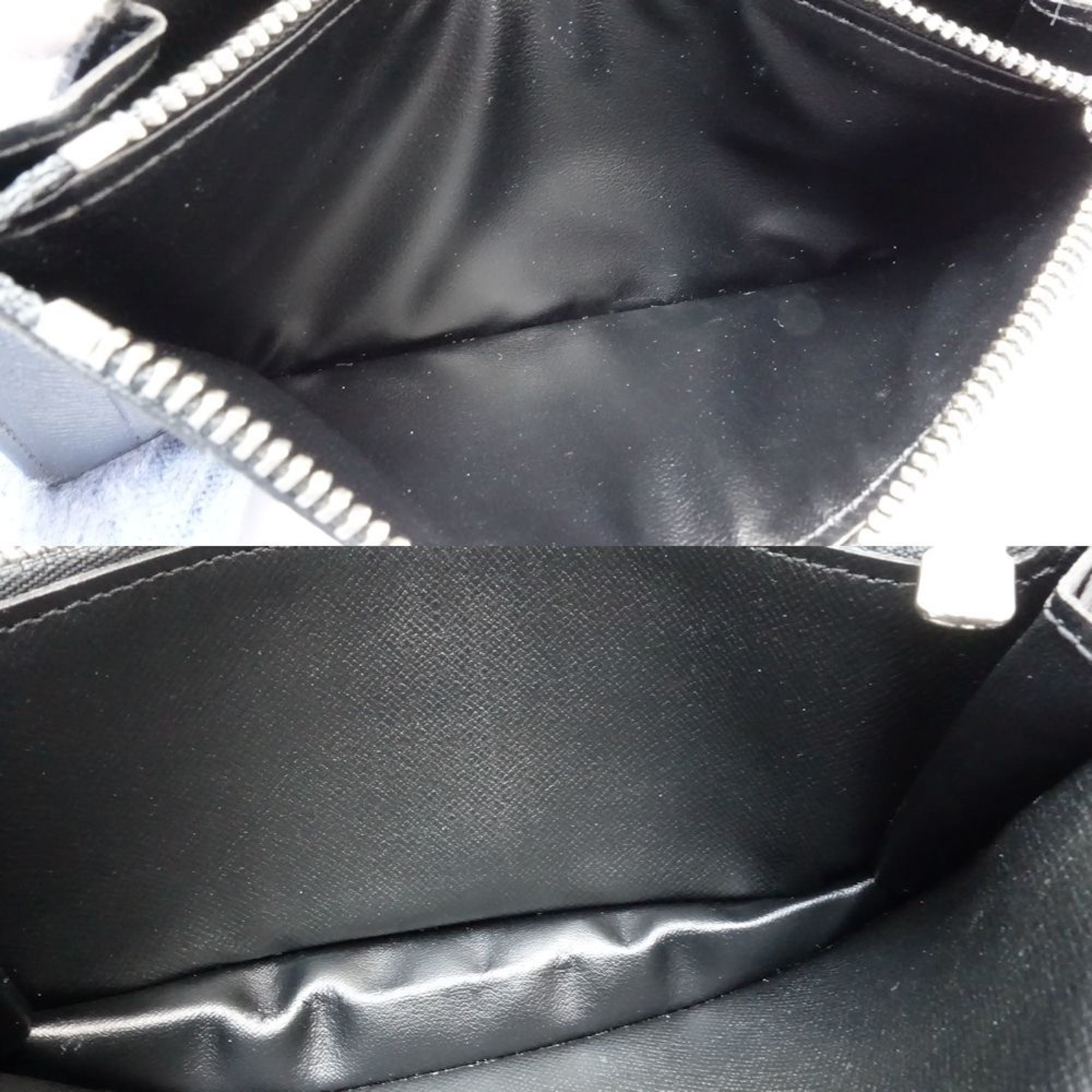 Louis Vuitton Black Canvas Coin Purse/Coin Case