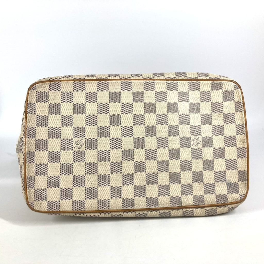 Louis Vuitton White Damier Azur Shoulder Bag Tote Bag