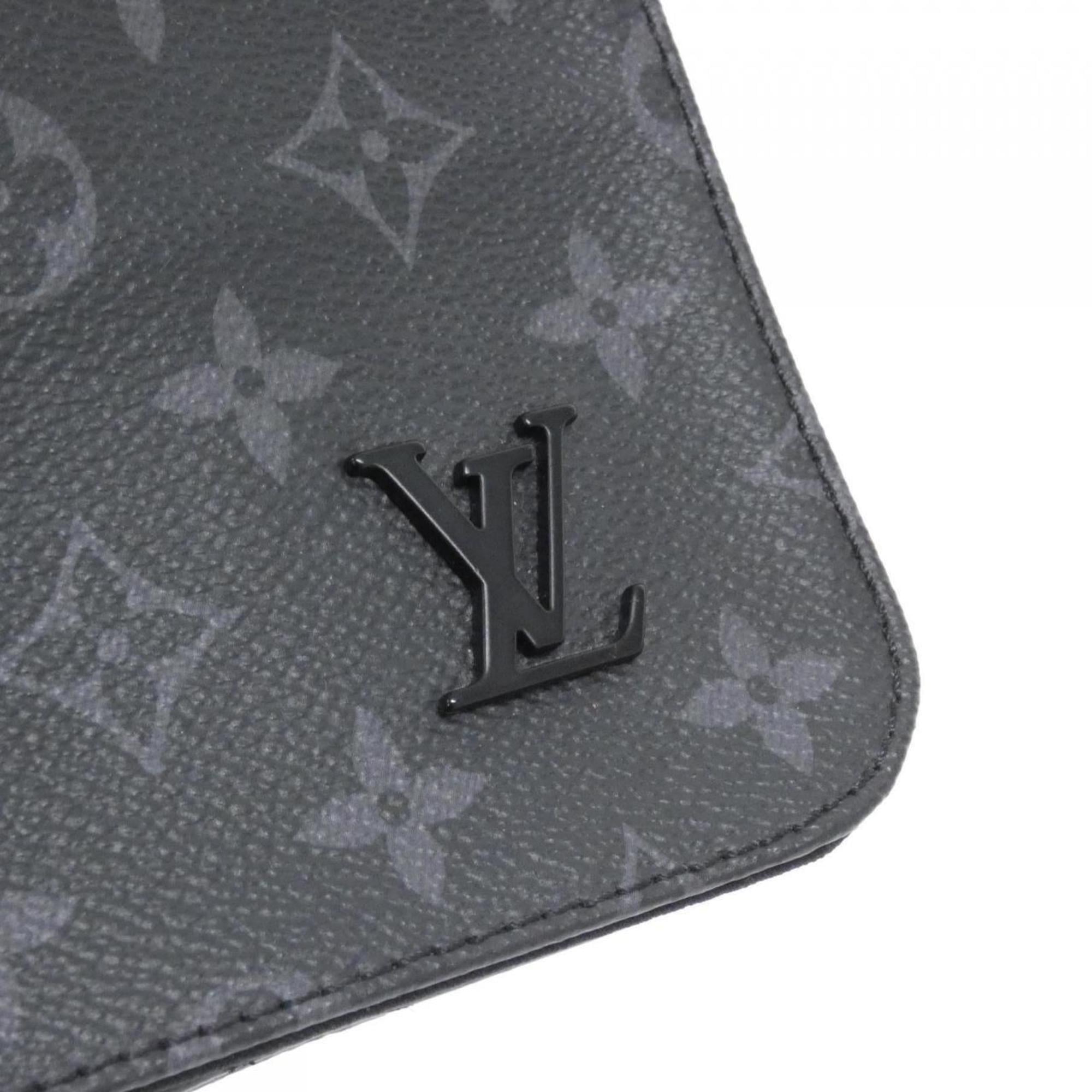 Louis Vuitton Monogram Eclipse Black Coated Canvas Shoulder Bag
