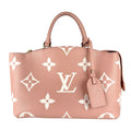 Louis Vuitton Cream Pink Monogram Empreinte Handbag Shoulder Bag