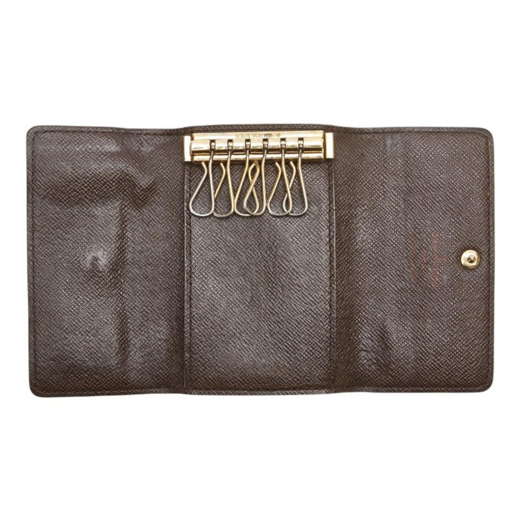 Louis Vuitton Damier Brown Damier Canvas Leather