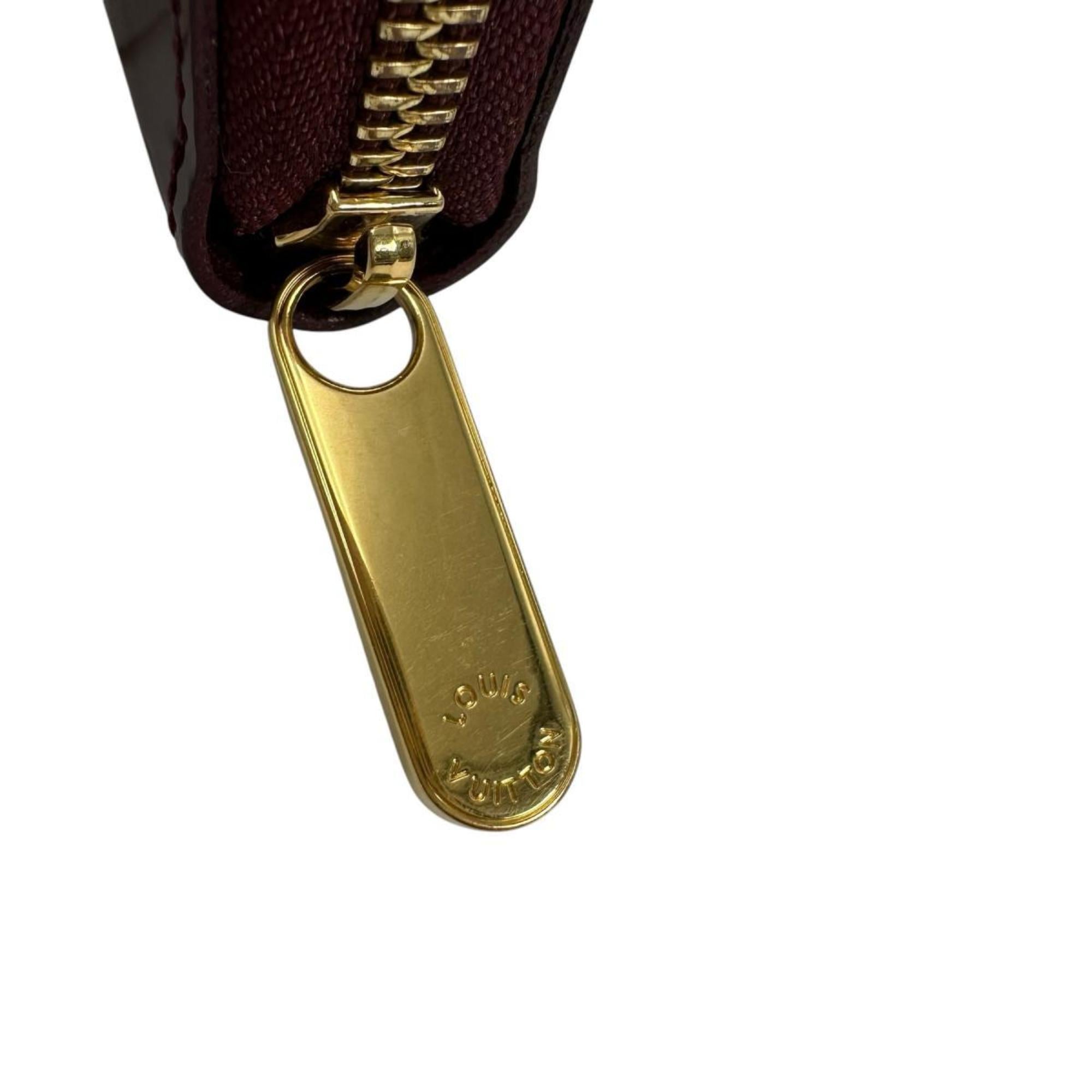 Louis Vuitton Monogram Vernis Magenta Monogram Vernis Long Wallet