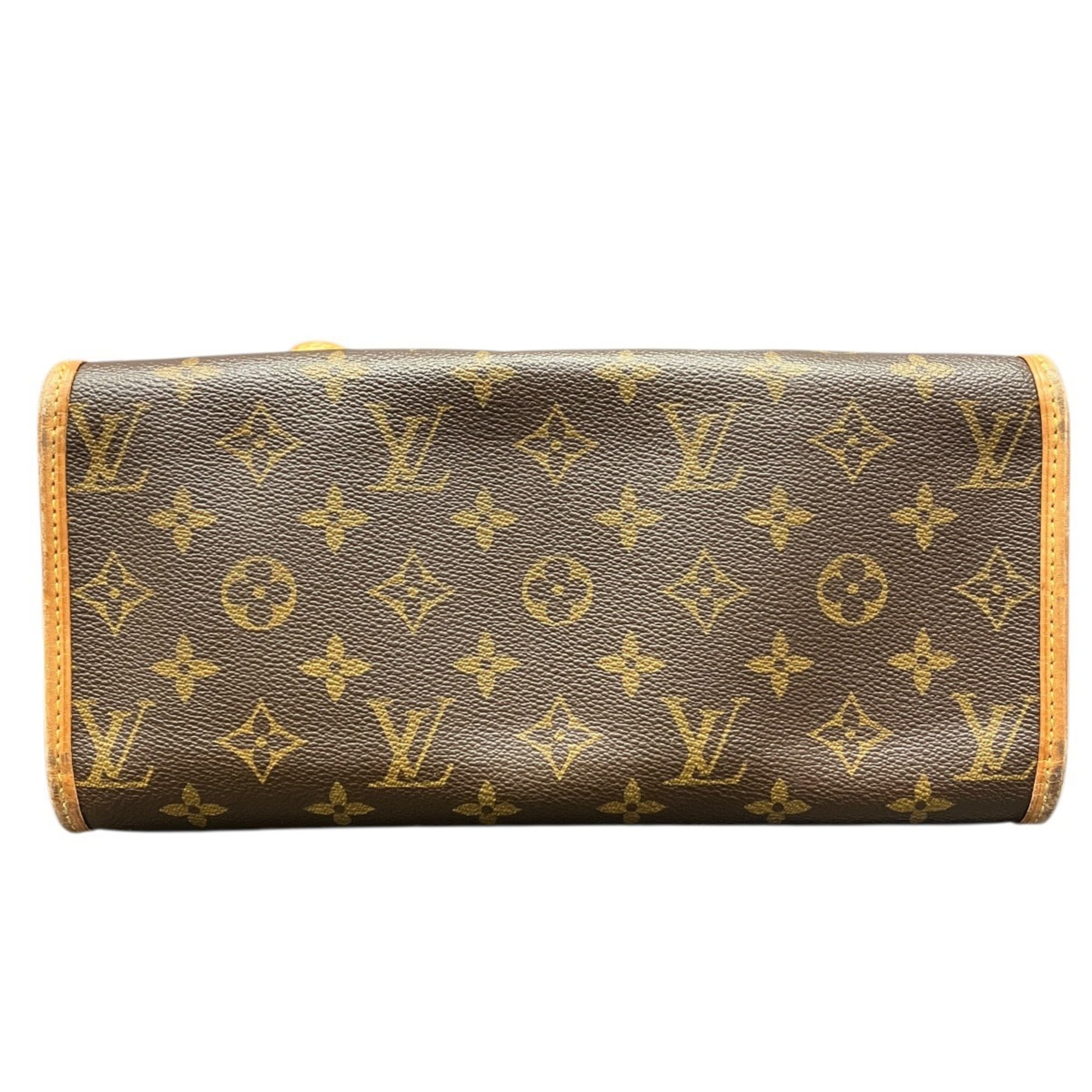 Louis Vuitton Brown Pvc Tote Bag